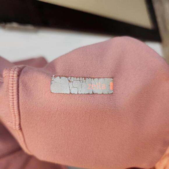 Zella Women's Lightweight Zip-Up Jacket - Blush Pink- XS - Picture 2 of 6